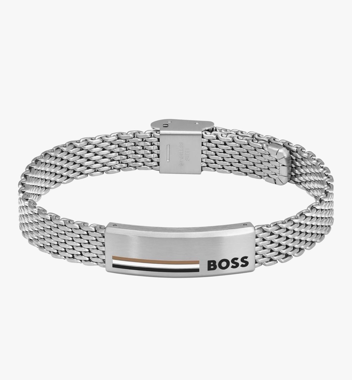 Hugo Boss Men's Stainless Steel Mesh Bracelet