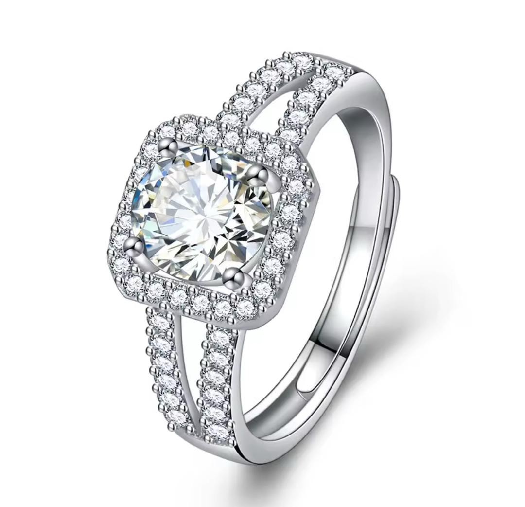 Double Row Pave Ring