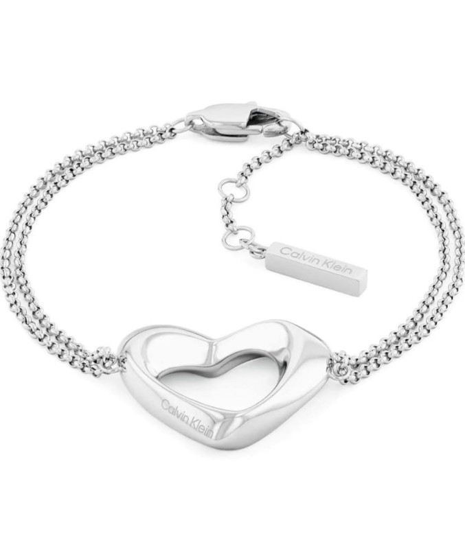 CK Open Heart Link Bracelet