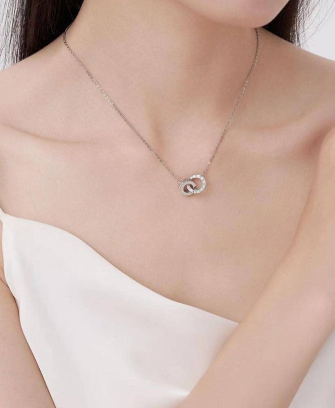 Eternity Circle Necklace